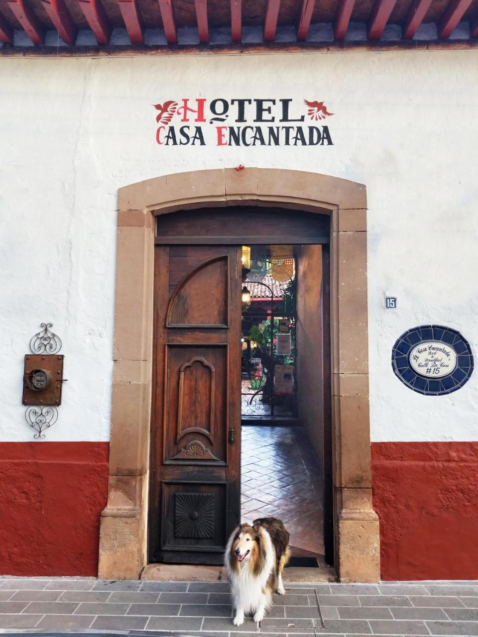 Hotel Casa Encantada Pátzcuaro Buitenkant foto